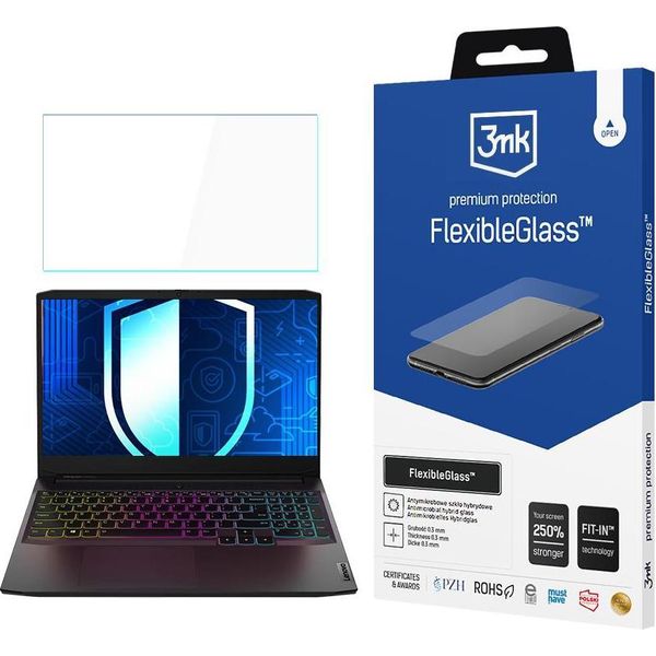Lenovo Ideapad Gaming 3 15,6 - Fino A 17 3Mk Vetro Flessibile-image