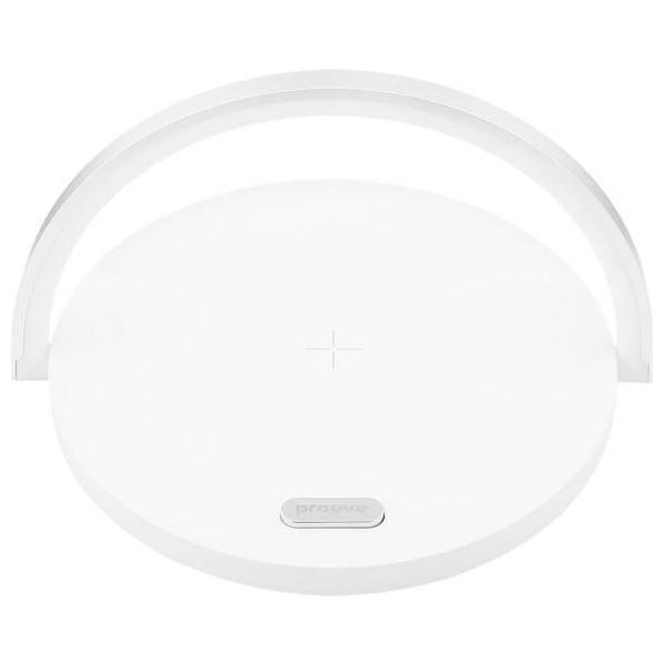 Proove Ponte Luce Notturna Led 3W Con Carica. Induttivo 15W Bianco/Bianco-image