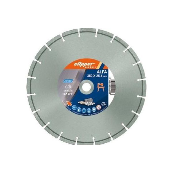 Disco Da Taglio Diamantato Norton Clipper Pro Universal Laser - 400X25,4 Mm-image