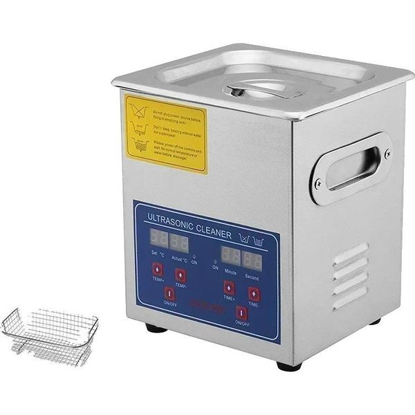 Pulitore A Ultrasuoni, Potenti Prestazioni Di Pulizia, Design Facile Da Usare, 2 L-70W-image
