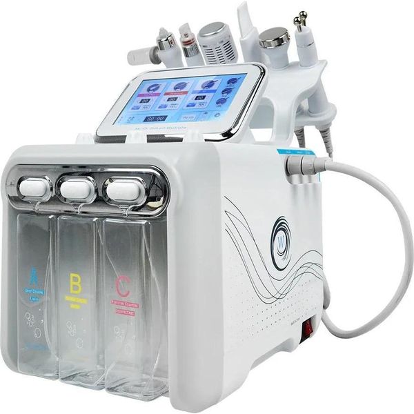 Dispositivo Di Microdermoabrasione Hydro, Trattamento 6 In 1 Per La Cura Della Pelle, Peeling Della Pelle E Rimozione Dei Punti Neri, Blister Piccolo 6In1, EU-STECKER-image