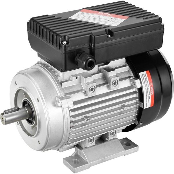 Motore Ca Da 0,55Kw 1400 Giri/Min CA220-240V 4,5A Monofase Albero Scanalato Da 19 Mm-image