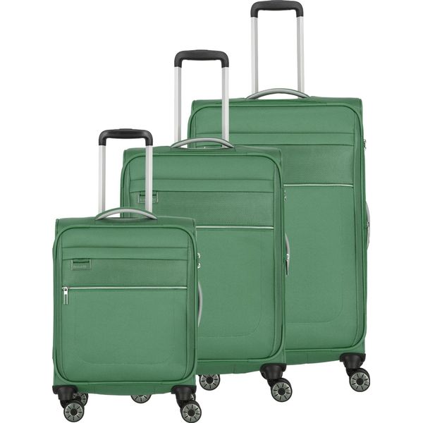 Travelite Miigo 4W Set Di Trolley L / M / S Verde Matcha 76Cm-image