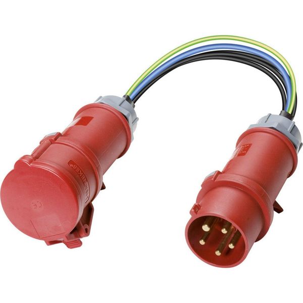 Adattatore Di Misura Per Utenze Trifase 32 A Da Spina Cee A Attacco Cee Benning-image