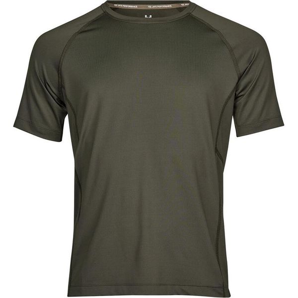 Maglietta Sportiva Da Uomo Tee Jays 7020 | Cool-Dry - Colore: Verde Intenso - Taglia: Xxl-image