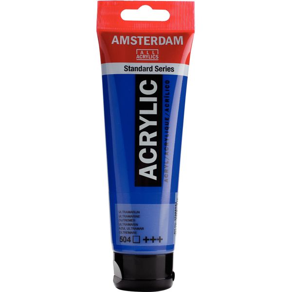 Royal Talens Talens Amsterdam Colore Acrilico 120 Ml 504 - Ultramarino-image