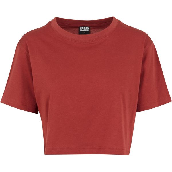 DáMské TričKo Urban Classics Ladies Short Oversized Tee Rusty - S-image