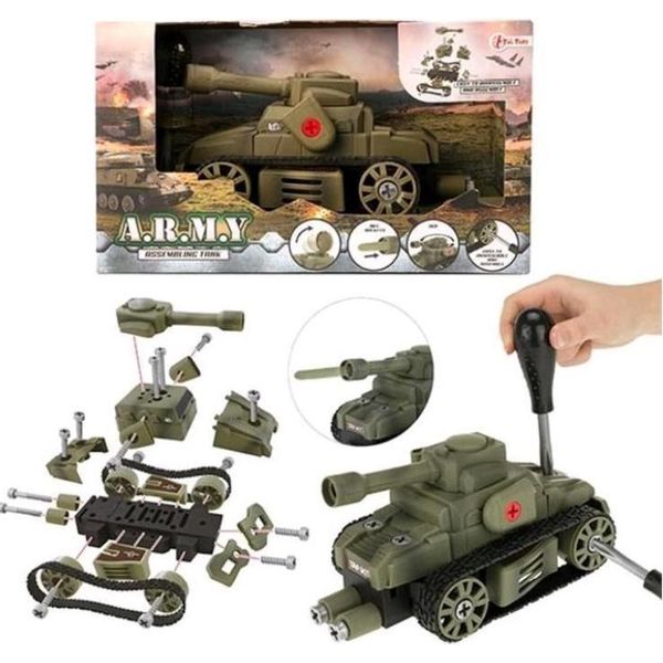 Toi-Toys Alfafox Costruisci Il Tuo Carro Armato (Militare) 15111A-image
