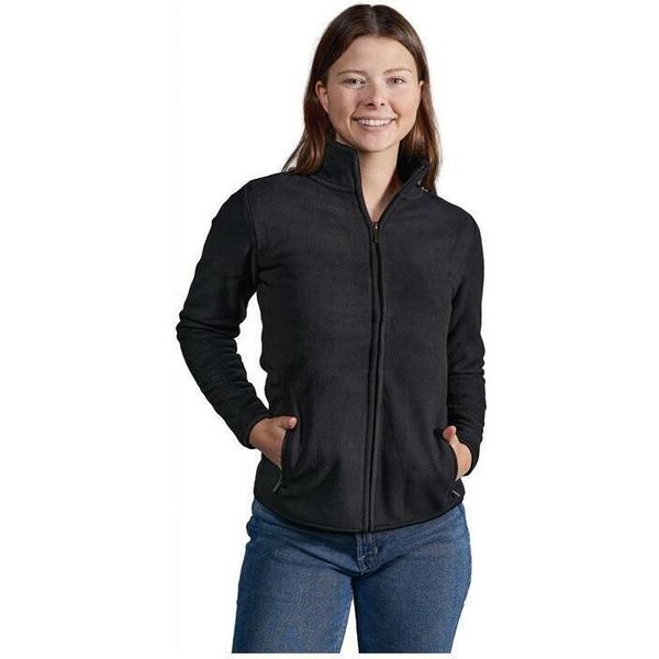 Promodoro 7965 | Giacca Donna In Doppio Pile, Zip Nascosta - Colore: Nero/Nero - Taglia: S-image