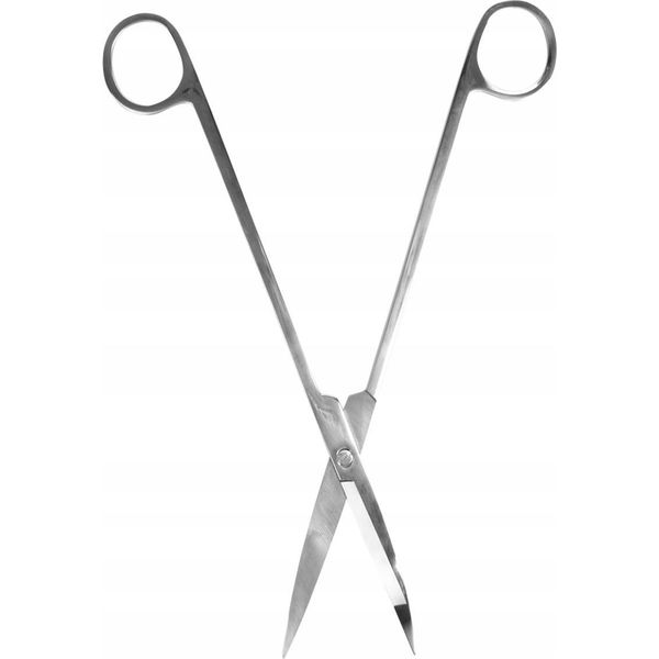Esschert Design | Potatore Per Terrari - Acciaio Inox - 25 Cm - Lame Curve E Precise - Ideale Per La Cura Delle Piante - Cesoie Da Giardino-image