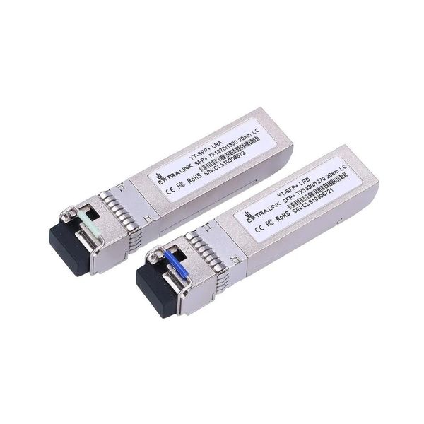 Extralink Sfp+ 10G Modul Sfp+ Wdm 10Gbps 1270/1330Nm, Modalità Singola, 20Km, Lc, Dom, Para-image