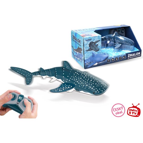 Squalo Rc In Acqua 35 Cm - Confezione Ceca-image