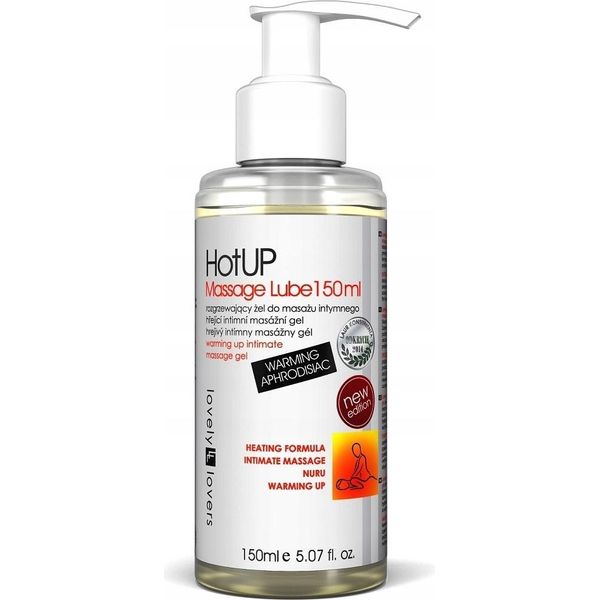 Hotup Gel Riscaldante Per Massaggi 150 Ml Lubrificante Per Sesso Anale-image