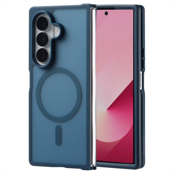Samsung Galaxy Z Fold 7 Custodia - Plastica - Imoshion Custodia Rigida/Copertura Posteriore - Blu Scuro-image