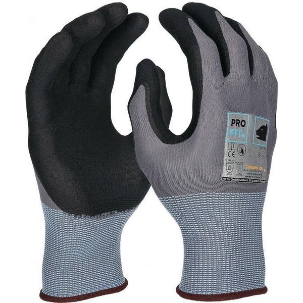 Guanti Extra Taglia 9 Grigio / Nero En 388, En 407 Categoria Dpi Ii-image