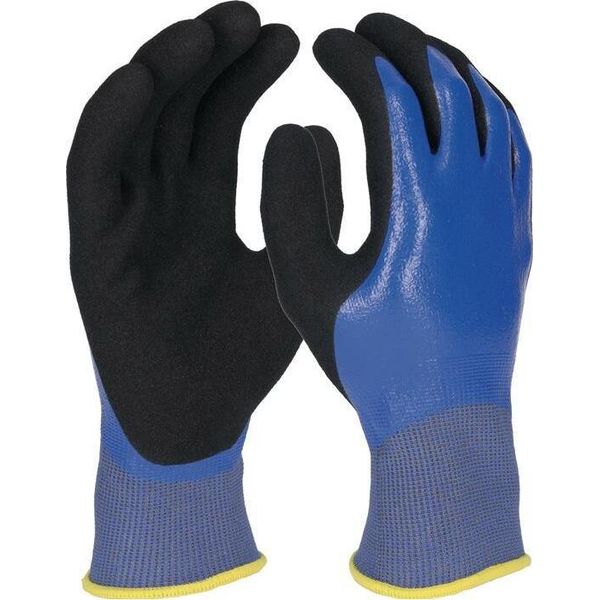 Guanti Antitaglio Ultra Dry Cut D Taglia 9 Blu/Nero En 388, En 407 Dpi Categoria Ii-image