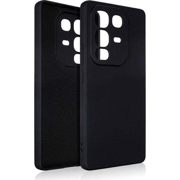 Etui Beline Silicone Infinix Note 50 Pro 5G Czarny-image
