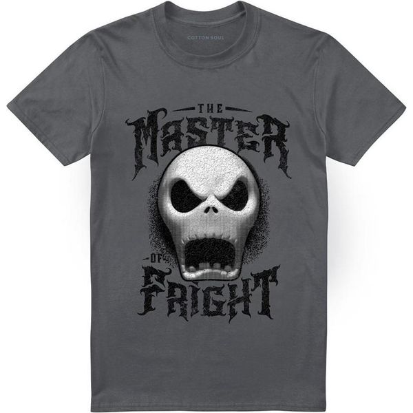 Nightmare Before Christmas - Maglietta "Master Of Fright"" Per Uomo/Donna Unisex TV25618 (3XL) (Carbone)"-image
