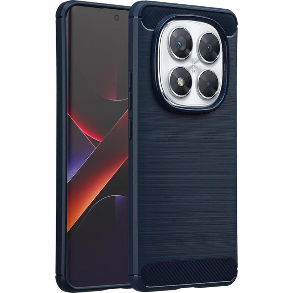Xiaomi Poco X7 Sleeve - Silicone - Imoshion Custodia Morbida/Copertura Posteriore - Blu Scuro-image