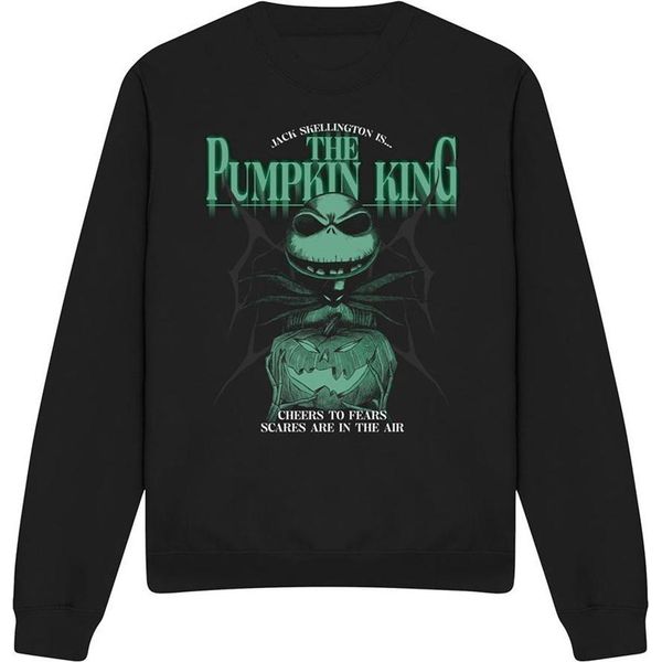 The Nightmare Before Christmas - Felpa "Cheers To Fears"" FüR Herren/Damen Unisex TV25468 (S) (Schwarz)"-image