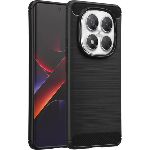 Xiaomi Poco X7 Sleeve - Silicone - Imoshion Custodia Morbida/Copertura Posteriore - Nero-image