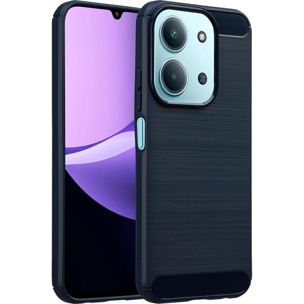 Xiaomi Redmi 15C Cover - Silicone - Imoshion Custodia Morbida/Backcover - Blu Scuro-image