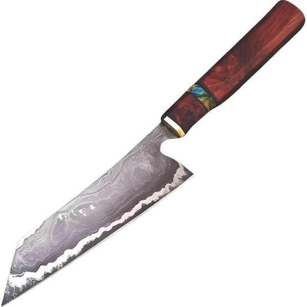 Coltello Da Cucina In Damasco AR-38750 - Kiritsuke/Brown KP38750-image