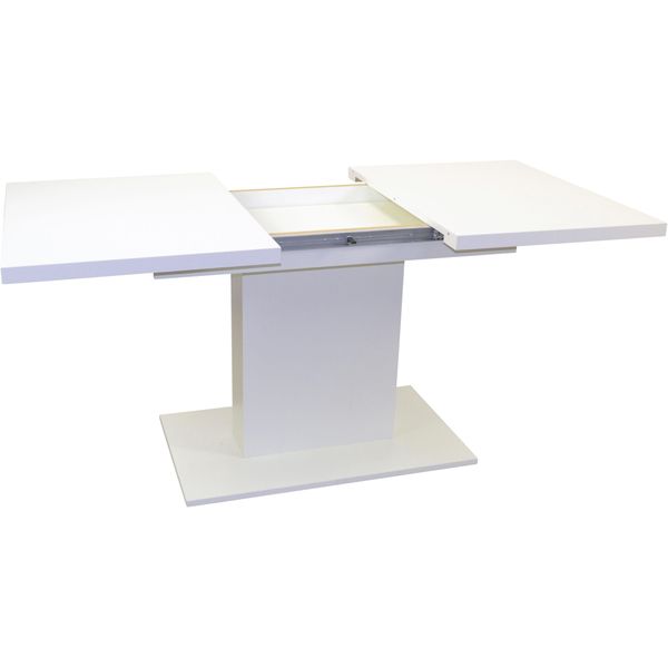 Esstisch, Weiß (Weiß, Weiß, Weiß), H:75Cm T:80Cm, Hofmann Living AND More, Tische, Esstisch-image