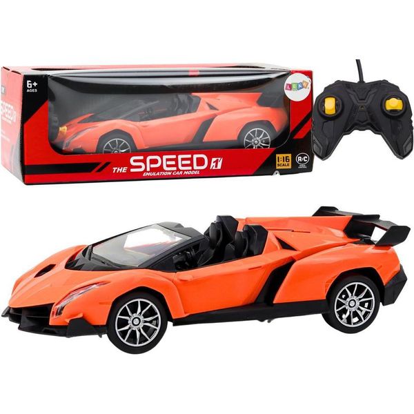 Auto Sportiva Telecomandata Rc 1:16 Arancione-image