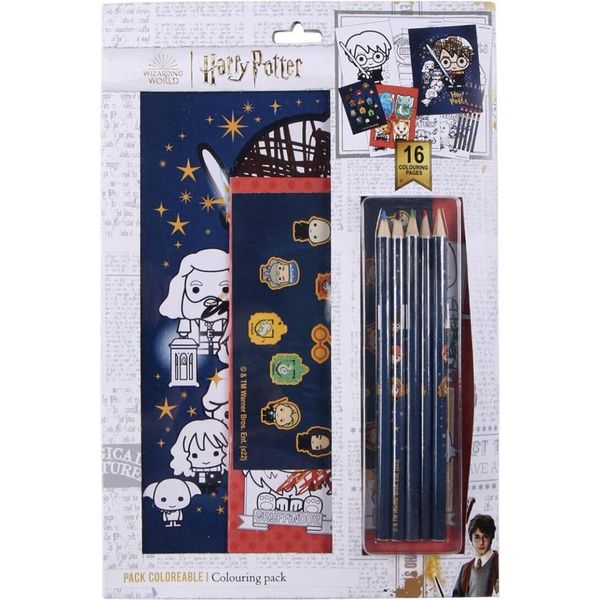 Set Da Colorare Harry Potter Set Di Cancelleria Per Bambini Creativi-image