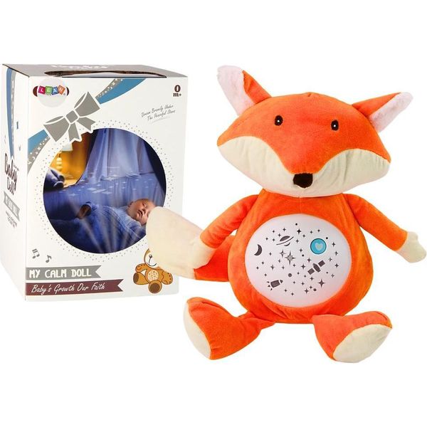Orsacchiotto Di Peluche Che Dorme Luci Suoni Notte E Giorno Modalità Fox-image