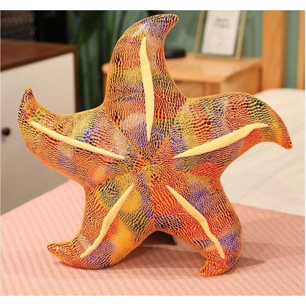 Maskotka Pluszowa Rozgwiazda ŻółTa Poduszka 20 Cm-image