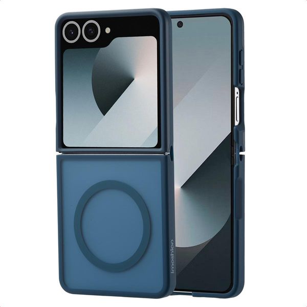 Samsung Galaxy Z Flip 7 Custodia - Plastica - Imoshion Custodia Rigida/Copertura Posteriore - Blu Scuro-image