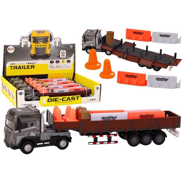 Camion Con Rimorchio 1:24 Tir Auto Camion Accessori Suoni-image