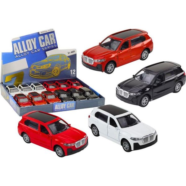 Auto 1:32 Luce, Suono, Guida Apriporta In Metallo-image