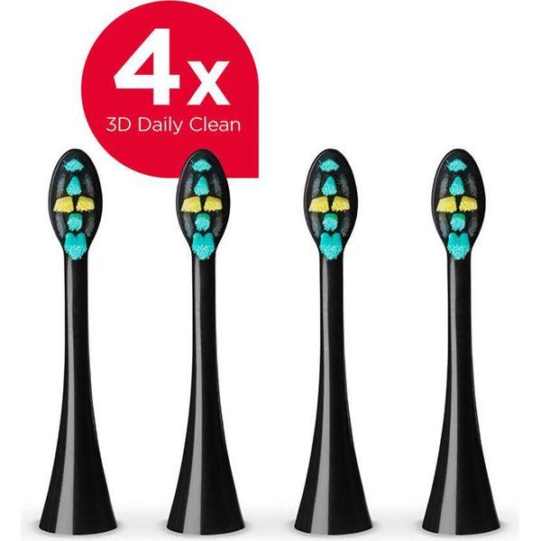 Testina Di Ricambio 3D Daily Clean Nera ZK0071-image