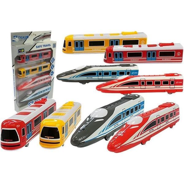 Set Di Carrozze Pendolino Vari Tipi Di Treni-image