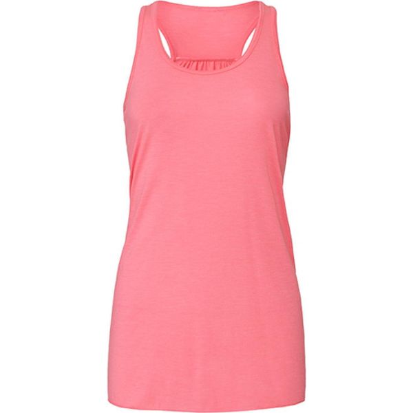 Bella 8800 | Canotta Flowy Racerback Da Donna - Colore: Rosa Neon - Taglia: Xl-image