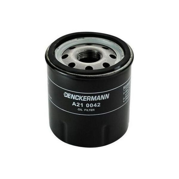 Filtro Olio Denckermann A210042 Filtro Centrifugo Per Renault Clio Iii Hatchback (BR0/1, CR0/1) Clio Ii (BB0/1/2, CB0/1/2) Twingo Ii (CN0) Twingo I (C06)-image