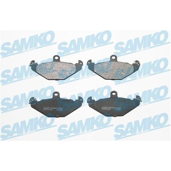 Set Pastiglie Freno Posteriori Samko Per Renault Espace Iii (JE0) 5SP427-image