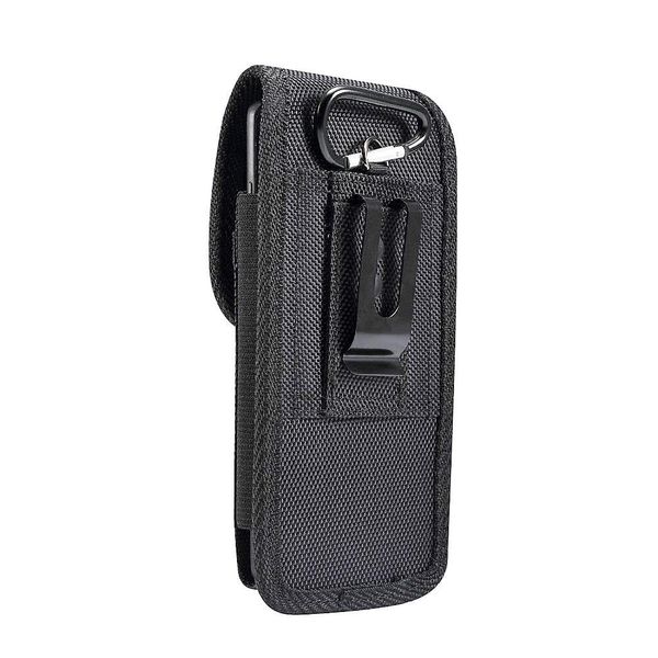 Dfv Mobile - Per Oppo Find N2 (2022) Custodia Verticale In Pelle E Nylon, F3-S5-Mt-Fc2Pos-8-image