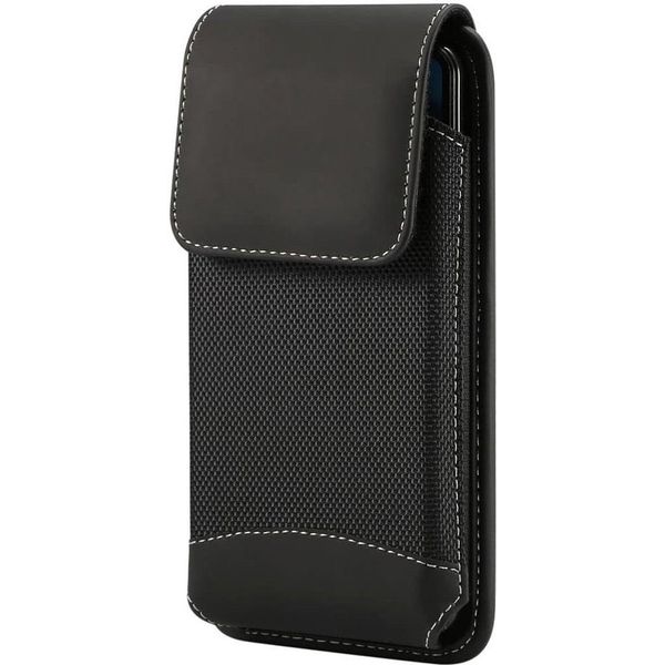 Dfv Mobile - Per Pioneer E80W (2021) Marsupio Da Cintura Design Verticale In Pelle E Nylon, F2-S5-N-Fcvoxf-12-image