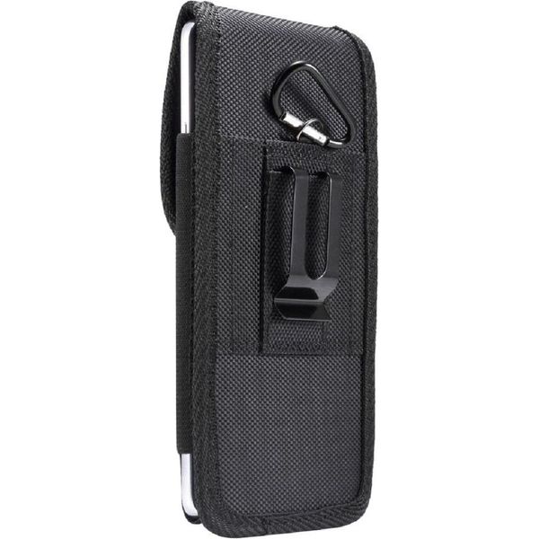 Dfv Mobile - Per Poco C51 (2023) Custodia Da Cintura Verticale In Pelle E Nylon, F3-M6-Mt-Fc2Pos-581-image