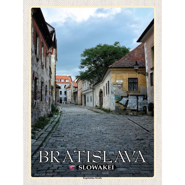 Vianmo Insegna In Legno 40X30 Cm Bratislava Slowakei Kapitulska StraßE-image