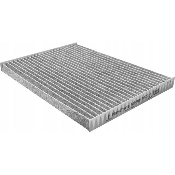 Newparts MF90105C Filtro Aria Cabina A Carboni Attivi Nissan Qashqai Xtrail Sostituisce K1255A-image