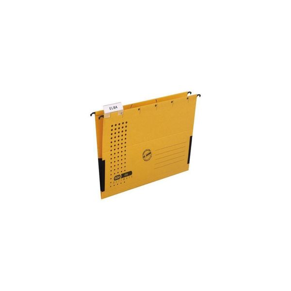 Elba Tasca Appesa Chic Ultimate, Din A4, Giallo Chiuso Lateralmente, Estremamente Resistente Canson - 25 Pezzi (85743 Gb)-image