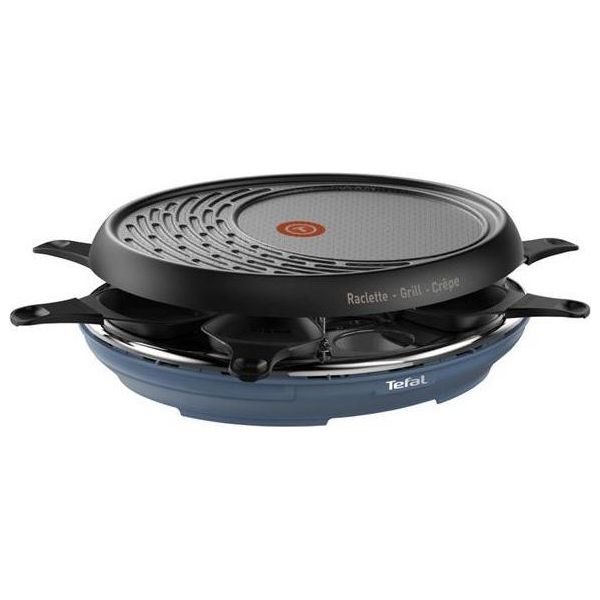 Macchina Per Raclette 8 Persone 1050W + Grill + Crepe Maker Tefal Re310401-image