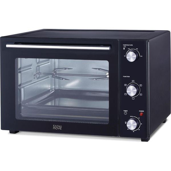 Forno Ventilato Multifunzione 58L 2000W Nero Kitchen Move Bat-58Rc-image