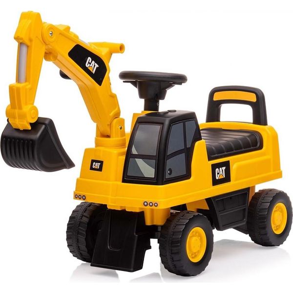 Sdraietta Per Bambini Con Suono Cat Excavator Milly Mally Giallo-image