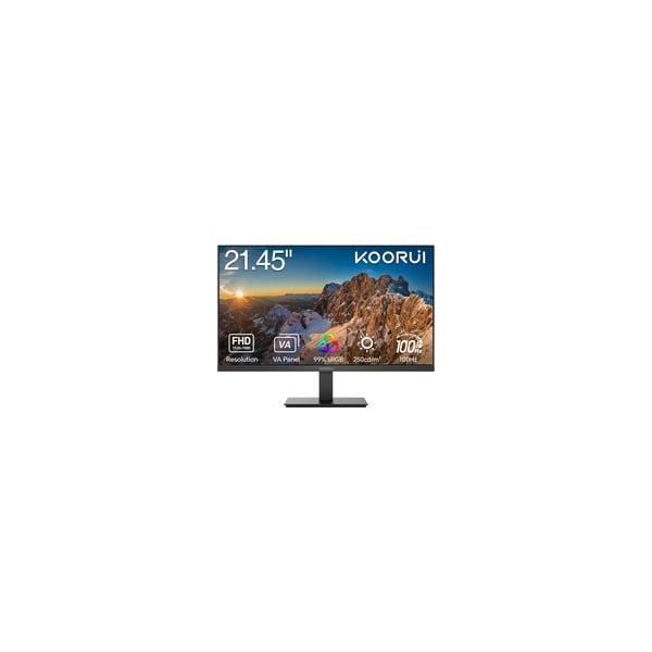 E2212F, Led-Monitor 54.5 Cm (21.45 Zoll), Schwarz, Fullhd, Va, Hdmi, Vga, 100Hz Panel-image